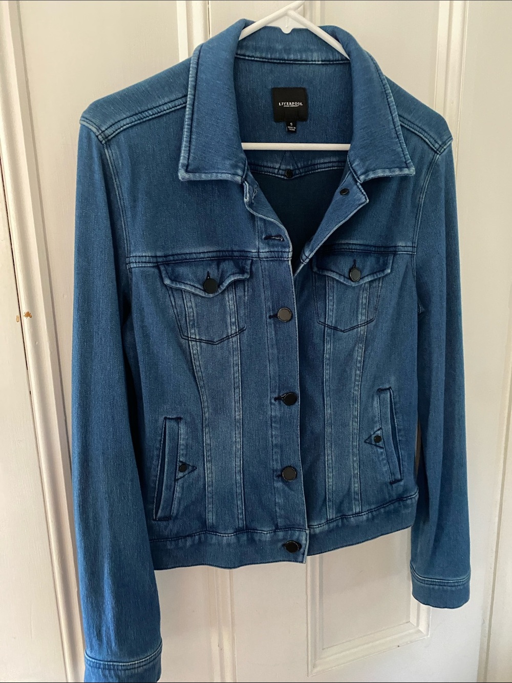 Liverpool Jeans Company Stretch Blue Denim Jacket